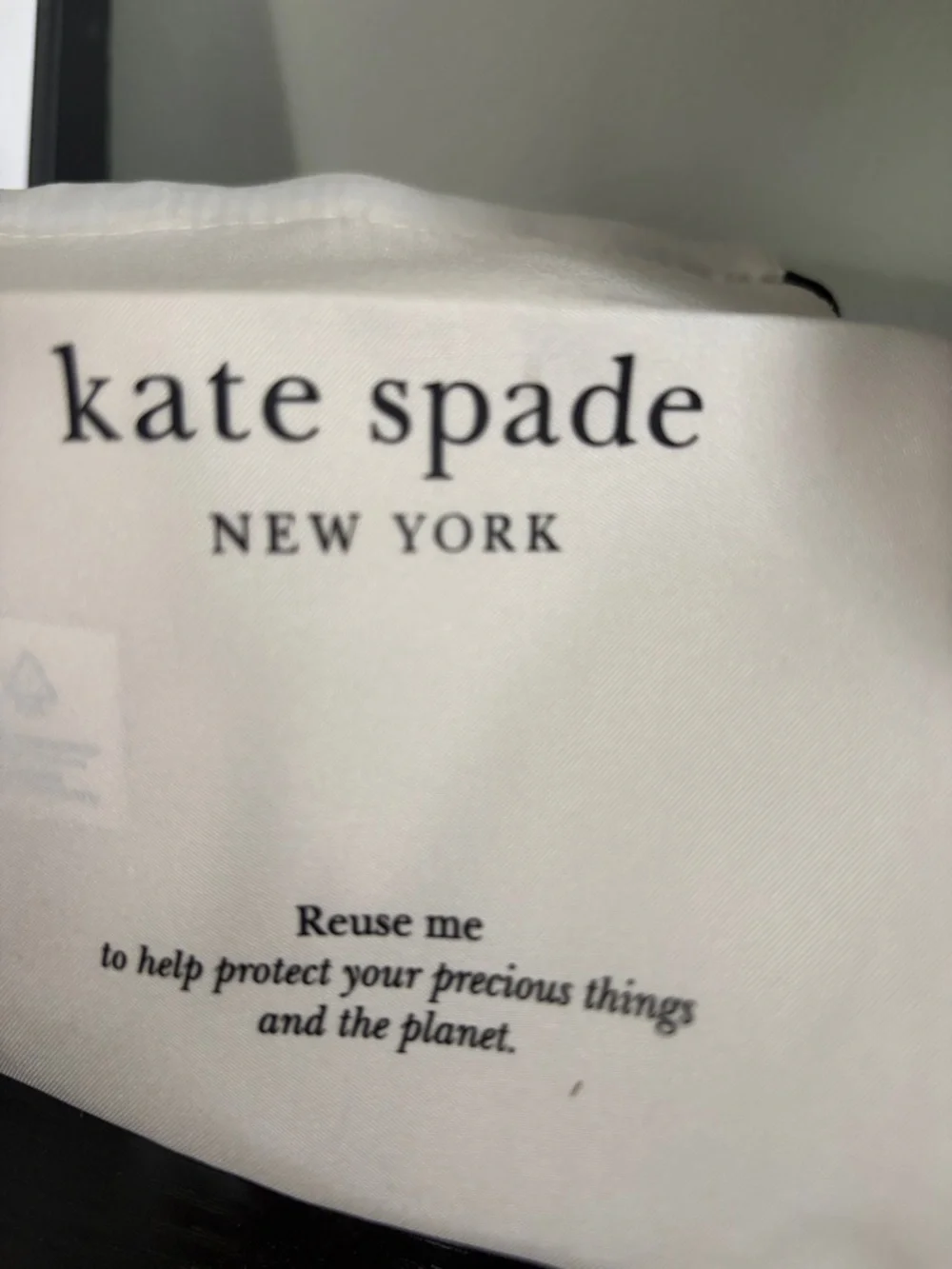 kate spade Gold Heart Pendant Necklace with Multicolor Crystal Border - Picture 3 of 4